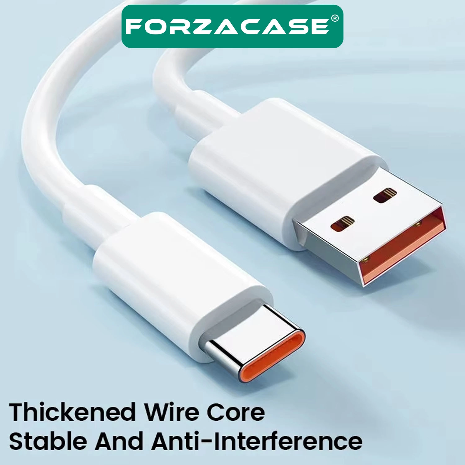 Forzacase Galaxy Tab S11 Serisi uyumlu Hızlı Şarj Destekli 120W Type-C USB Şarj Cihazı Seti - FC1025