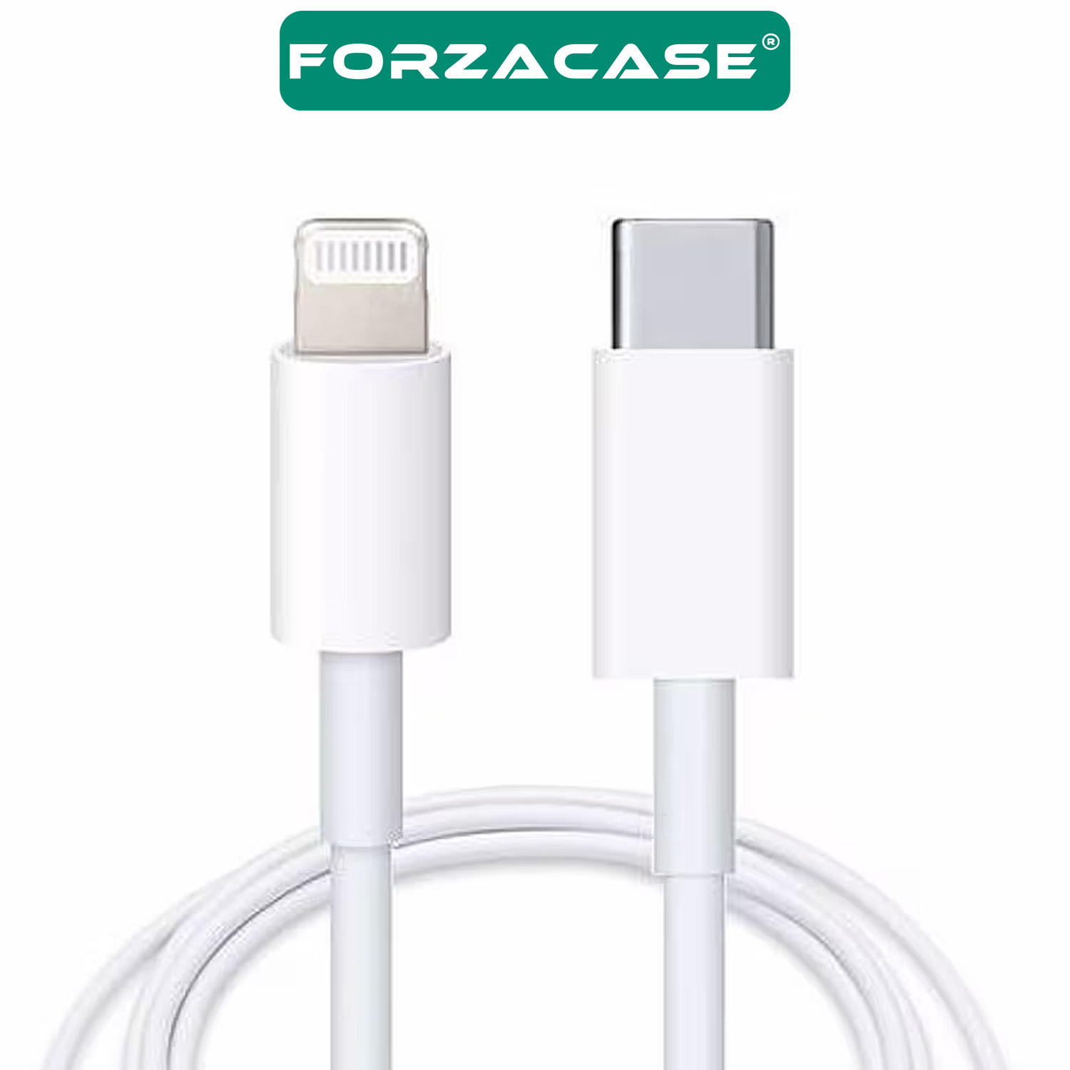 Forzacase Hızlı Şarj Destekli 20W Type-C Lightning Şarj Cihazı Adaptör Kablo Set - FC1028