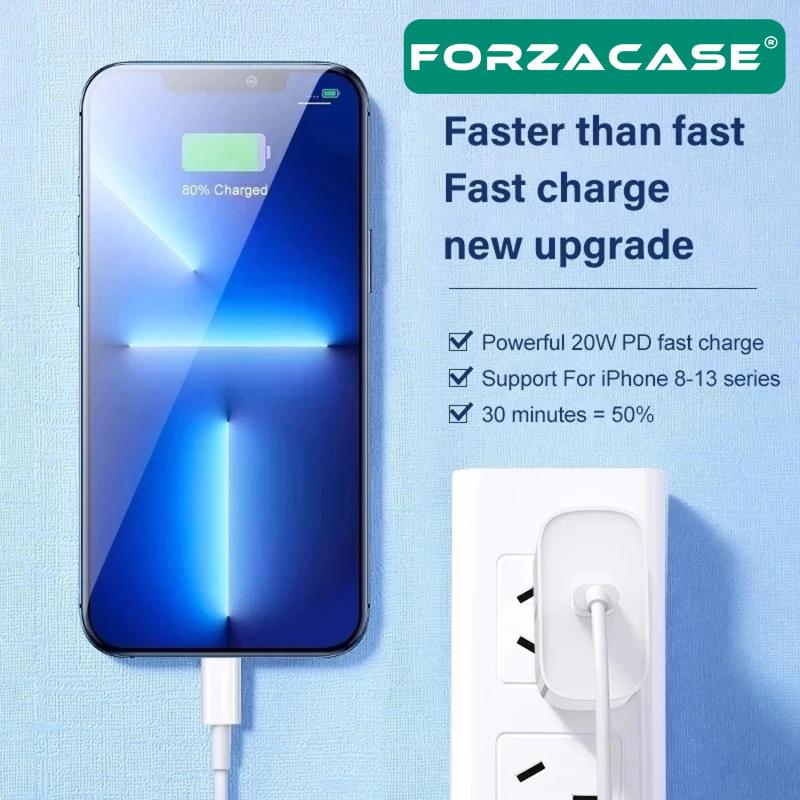 Forzacase 20W Type-C to Lightning PD Şarj ve Data Kablosu 1 metre - FC1029