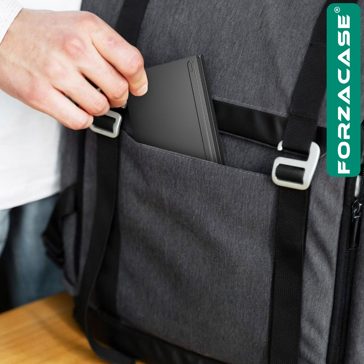 Forzacase Tablet Telefon için Şarjlı Katlanabilir Taşınabilir Kablosuz Bluetooth Mini Klavye FC1030