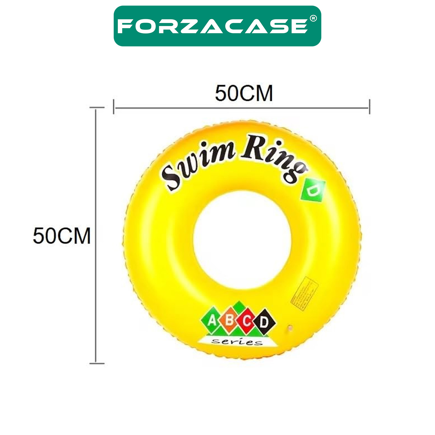 Forzacase Çocuklar için Deniz Havuz Yüzme Simidi Can Simidi 50cm - FC1053