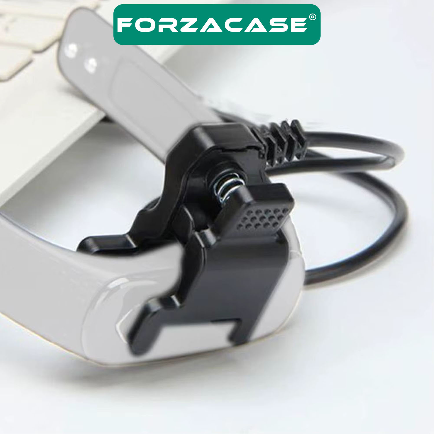 Forzacase 2 Pin 4.0 mm Konnektör Akıllı Saatler ile uyumlu Mandallı USB Şarj Kablosu - FC1058
