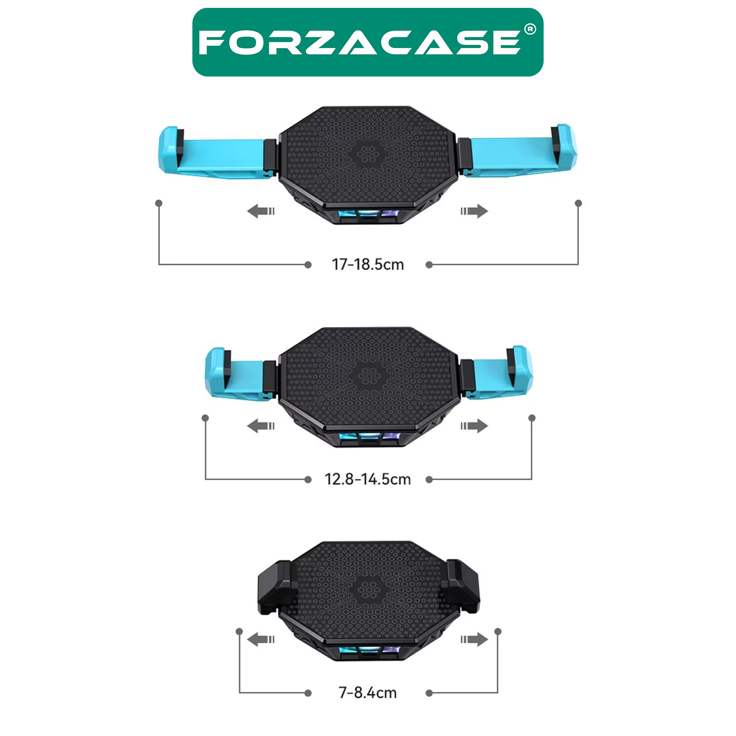 Forzacase 5000 RPM Kablosuz Şarjlı Tablet ve Cep Telefonu Isı Önleyici Soğutucu Fan - FC1064