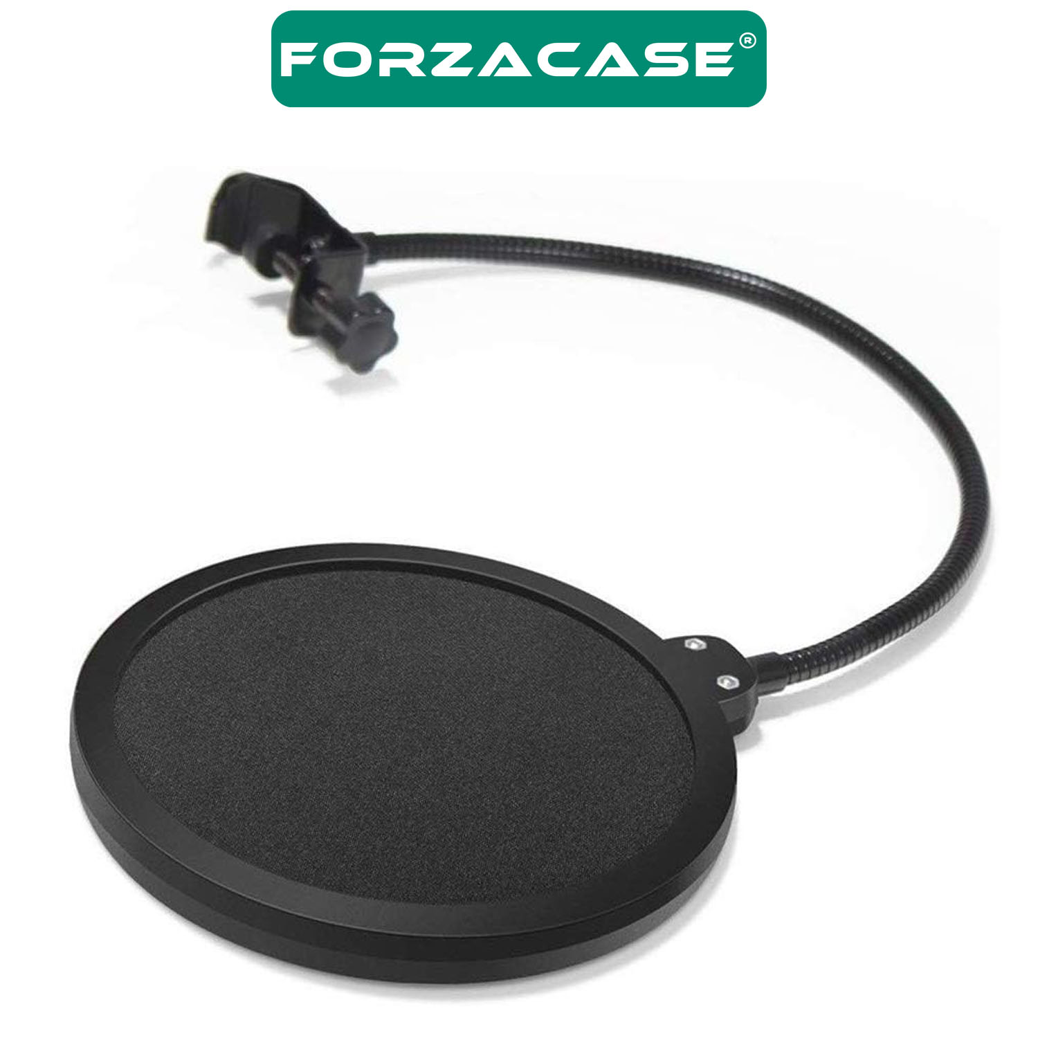 Forzacase Çift Katmanlı Stüdyo İçin Mikrofon Pop Filtre Canlı Yayın, Müzik Pop Filter - FC1089