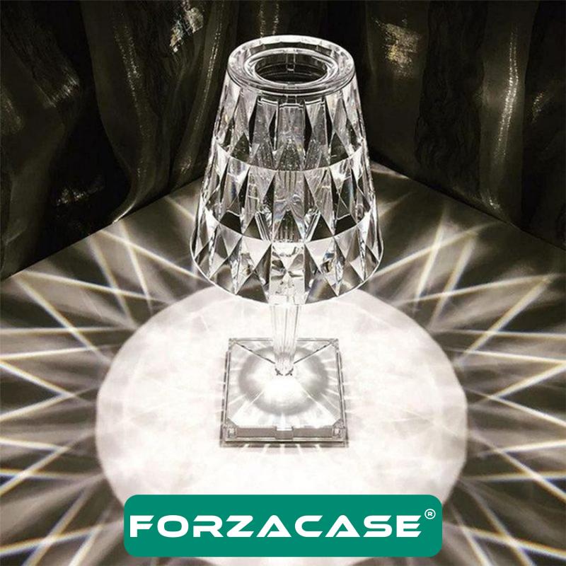 Forzacase Kumandalı Masa Lambası Kristal Led Gece Lambası - FC110