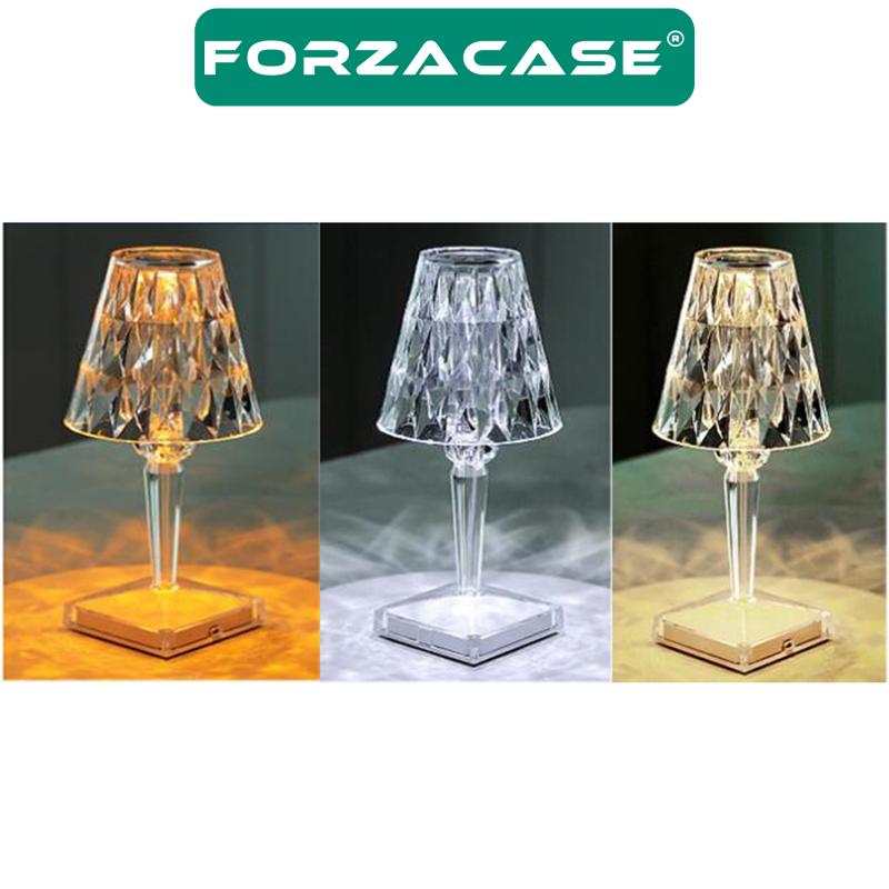 Forzacase Kumandalı Masa Lambası Kristal Led Gece Lambası - FC110
