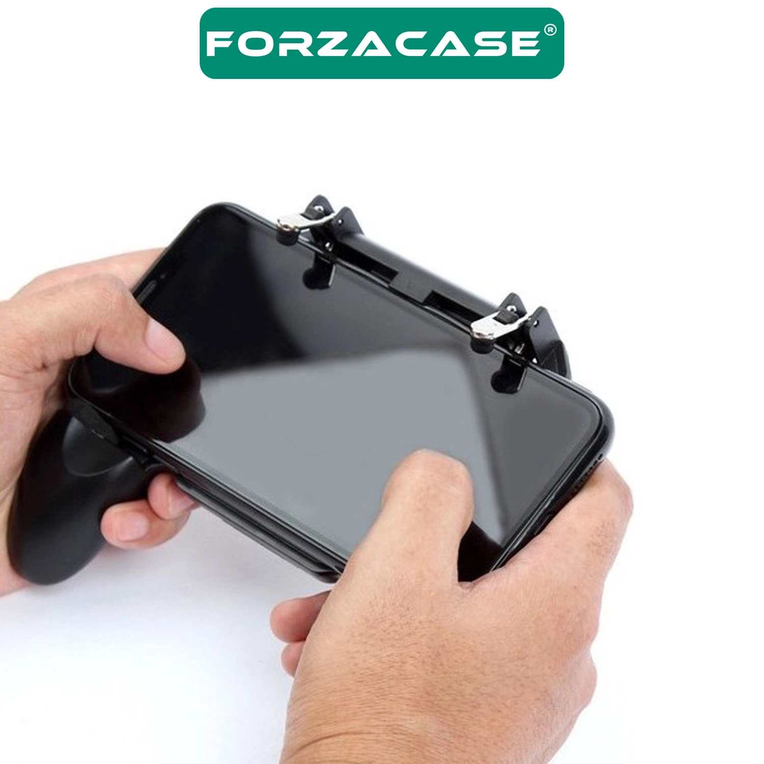 Forzacase 5.5’’-6.5’’ Telefonlar ile uyumlu Fansız Telefon Oyun Kolu PubG Tetik Düğmesi - FC1103