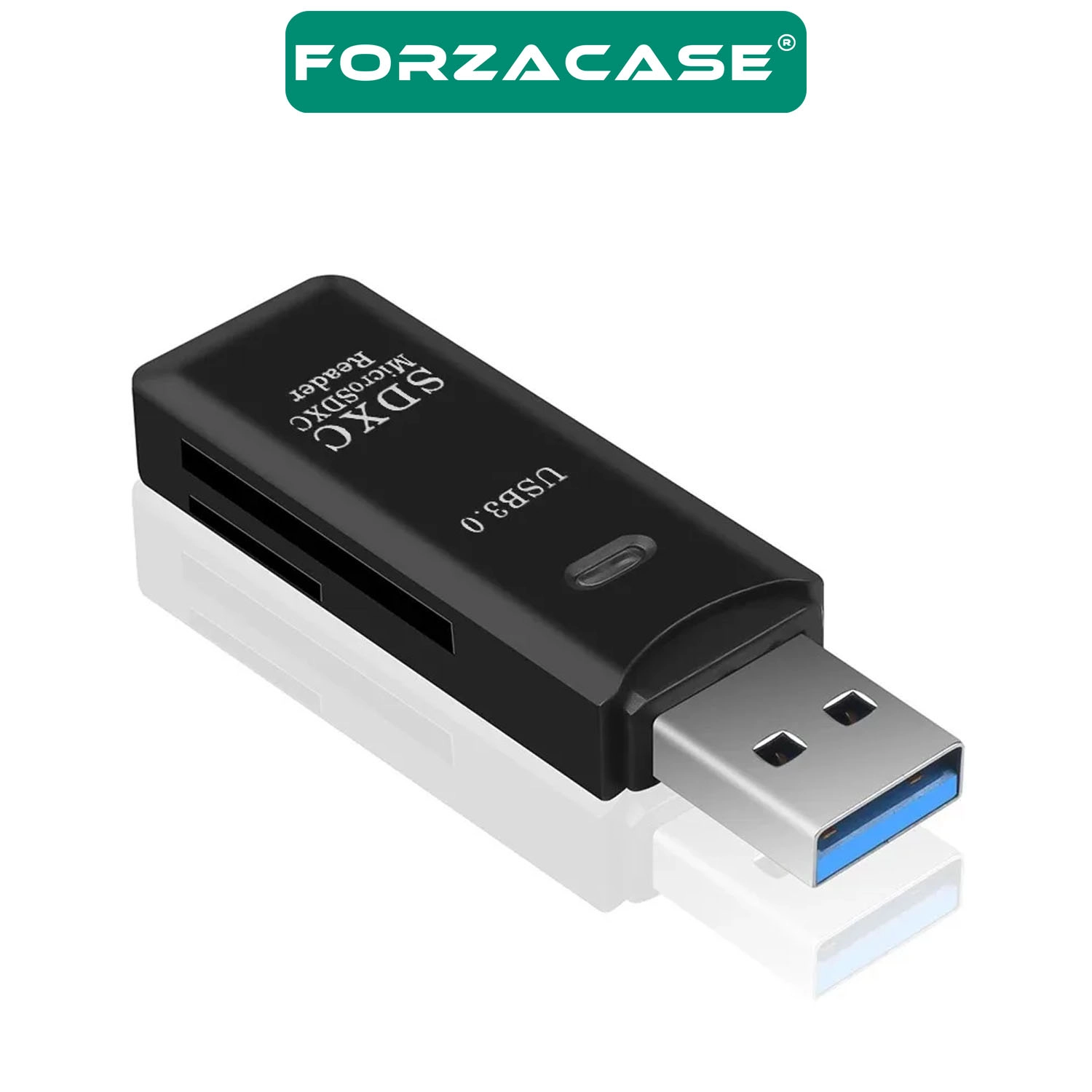 Forzacase 2in1 USB 3.0 Kart Okuyucu SD / Micro SD / TF Çevirici - FC1114