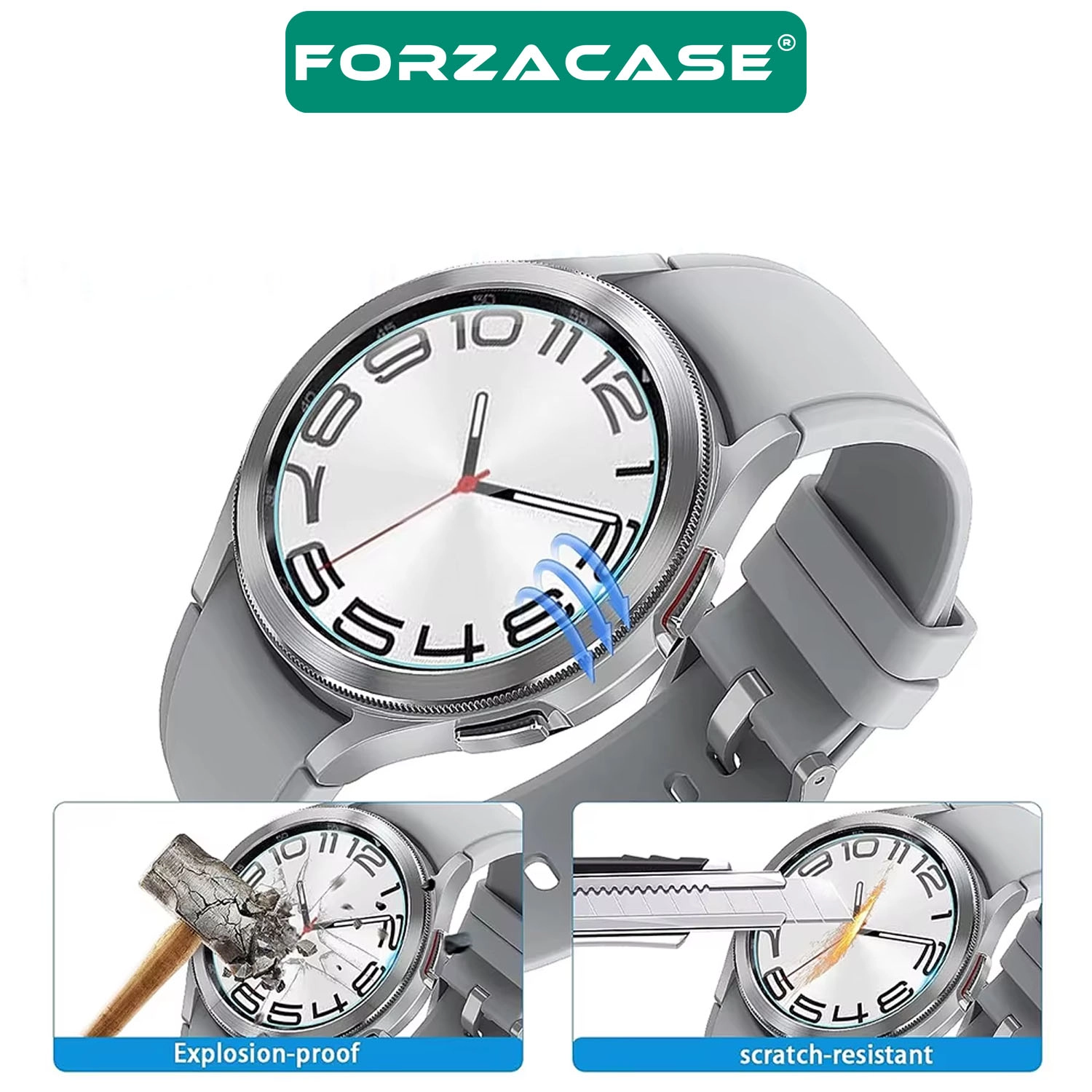 Forzacase TCL Alcatel Movetime MT40 Çocuk Saati ile uyumlu Nano Esnek Ekran Koruyucu Film - FC1116