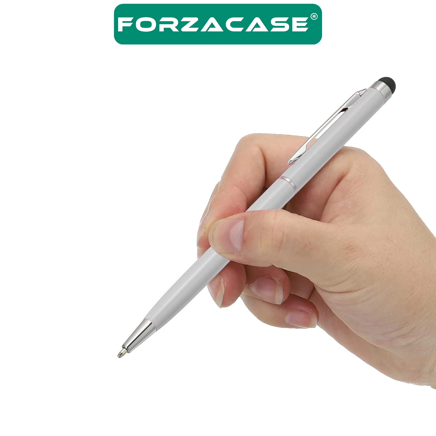 Forzacase Universal Telefon Tablet iPad 2in1 Tükenmez ve TouchPen