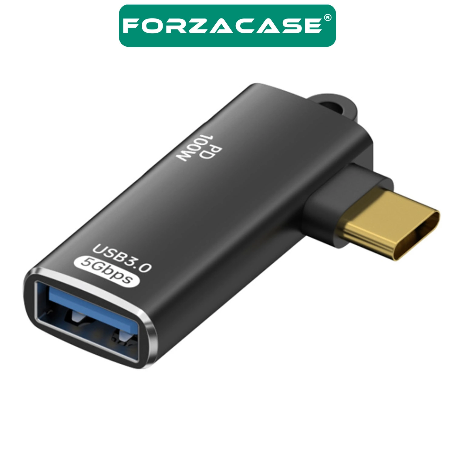 Forzacase Type-C to USB OTG Adaptör 5Gbps - PD 10W  Hızlı Veri Aktarım Adaptörü - FC1128