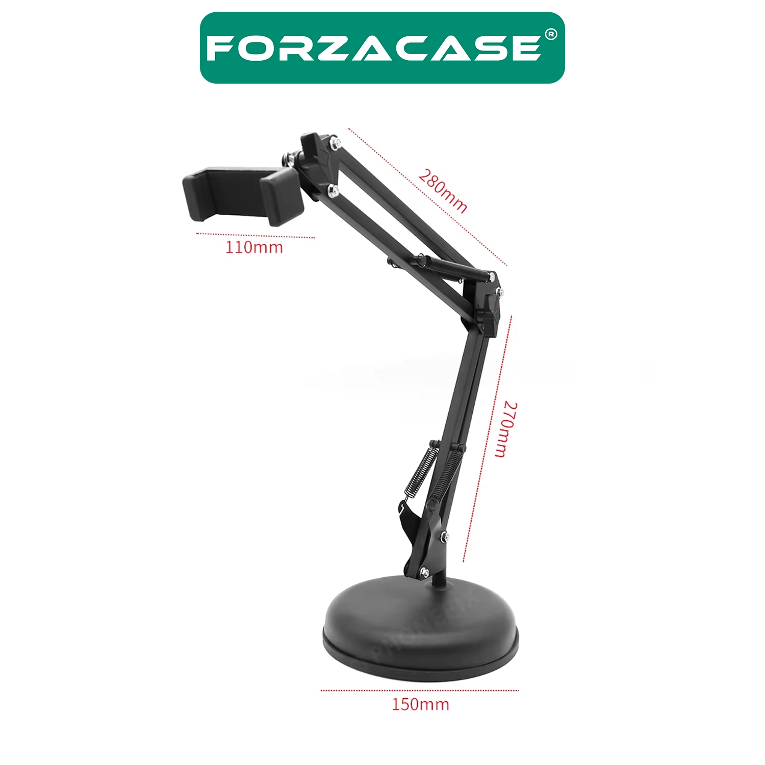 Forzacase Masaüstü 360 Derece Ayarlanabilir Akrobatik Telefon Tutucu Stand - FC1131