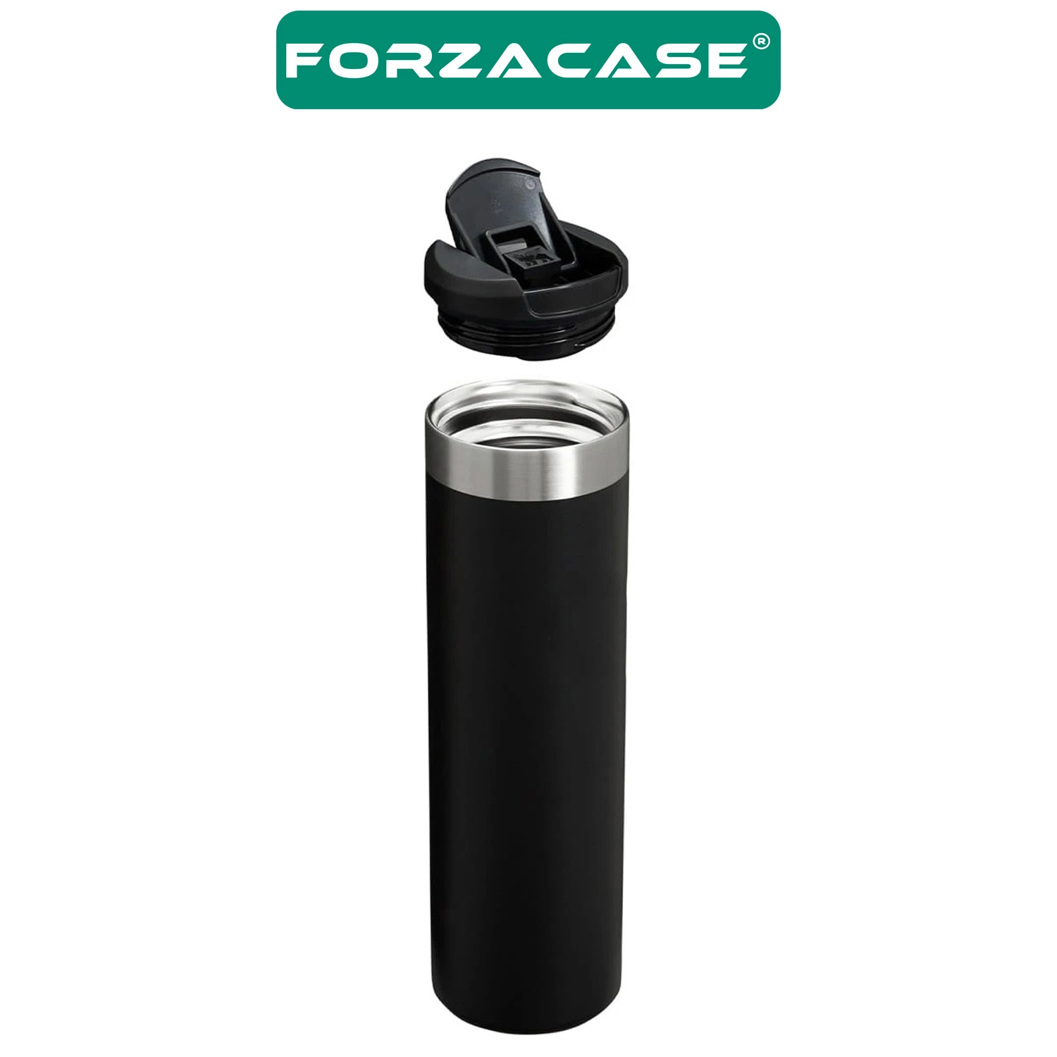 Forzacase 304 Paslanmaz Çelik 450 ml 8 Saat Sıcak Soğuk Tutan Çay Kahve Su Termosu - FC1133