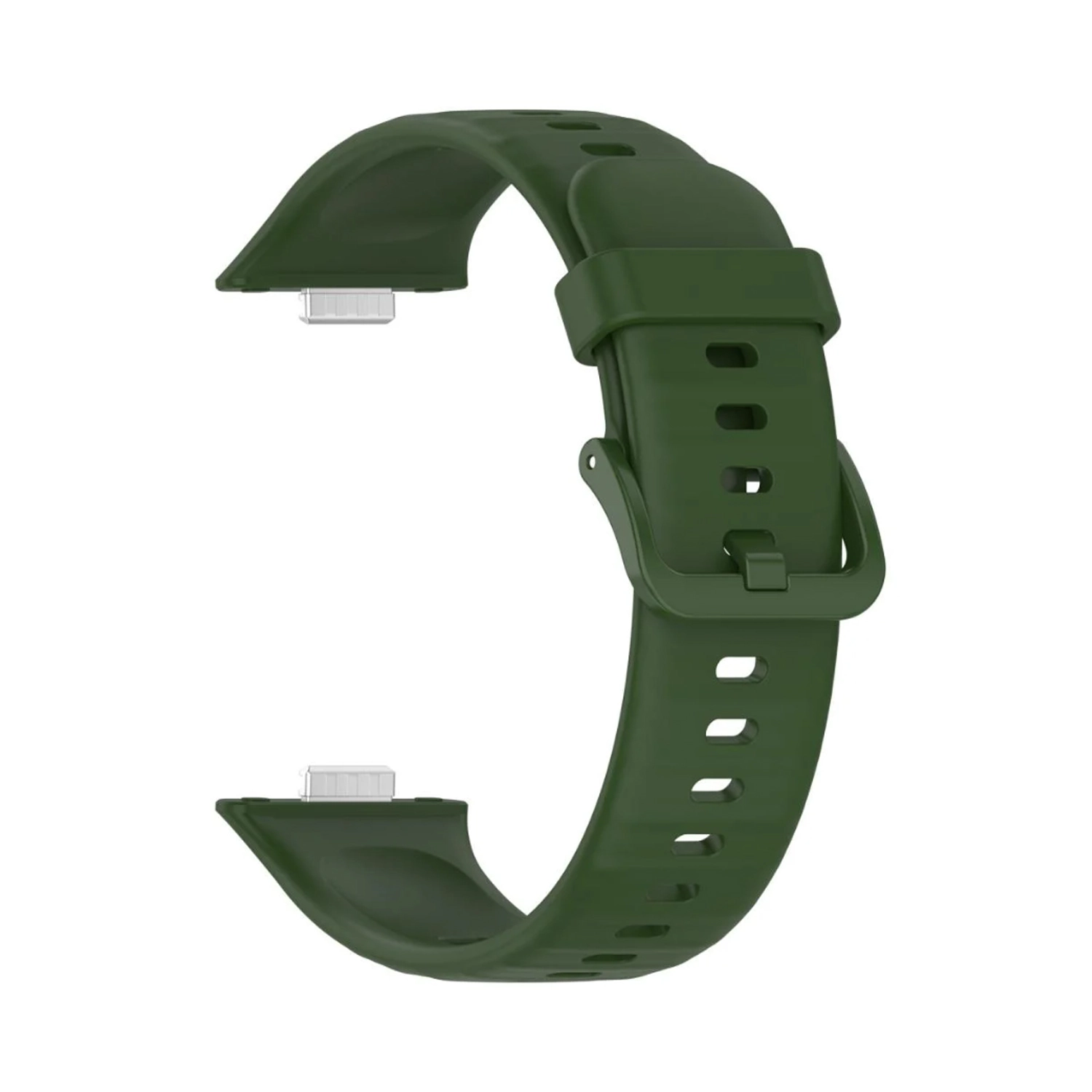 Forzacase Huawei Watch Fit 3 / 4 / 4 Pro ile uyumlu Silikon Kordon Kayış - FC1135