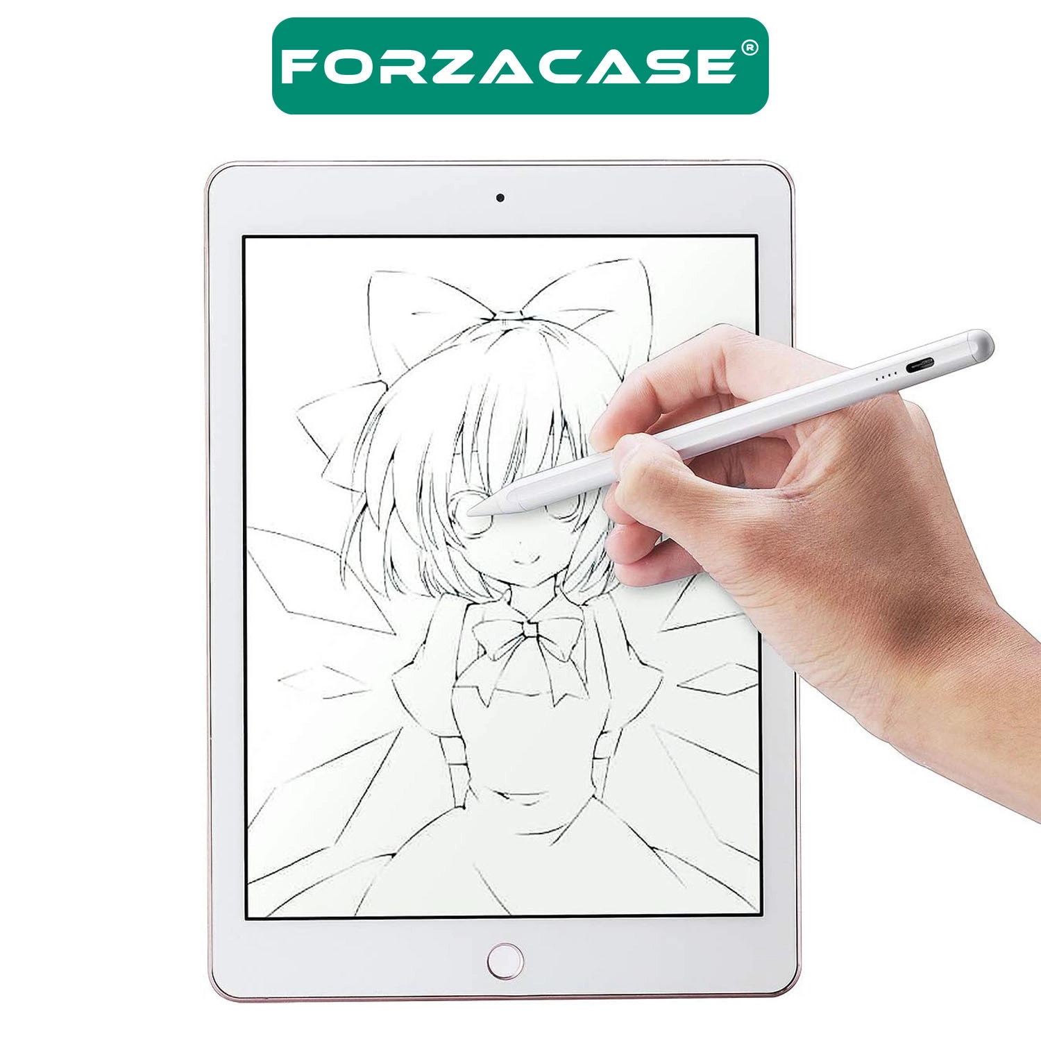 Forzacase Samsung Galaxy Tab S10 FE Plus 13.1 inç ile uyumlu Stylus Yazı Çizim Kalemi - FC1140