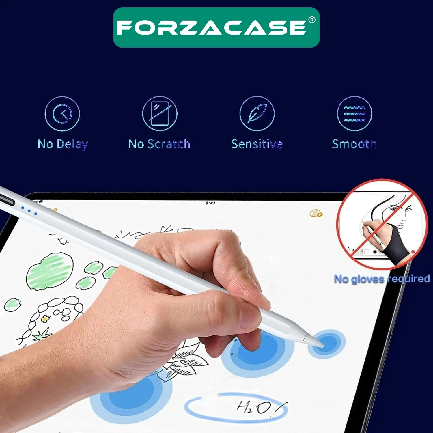 Forzacase Honor Pad 20 / 20 Pro 12.1 inç ile uyumlu Stylus Yazı Çizim Kalemi - FC1140