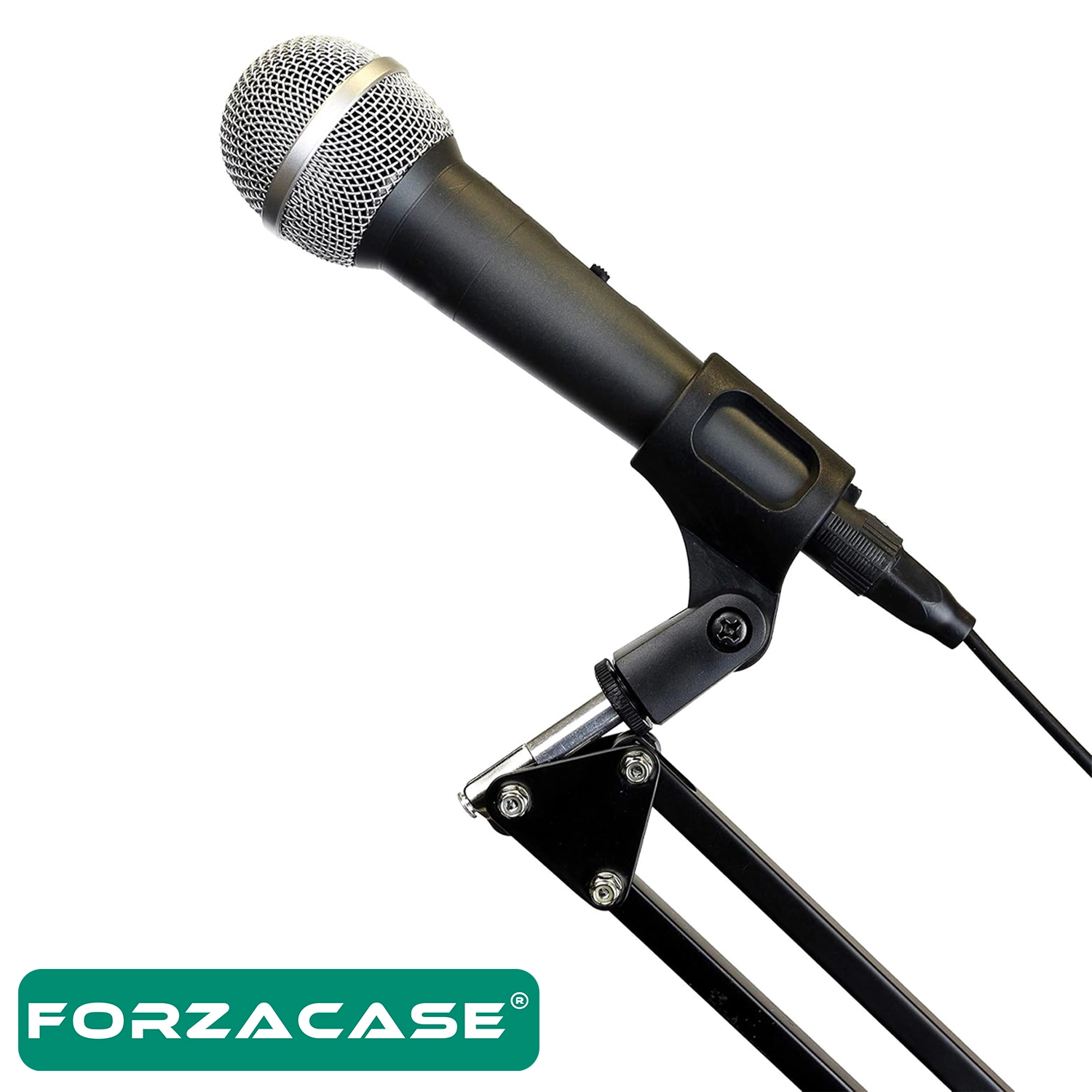 Forzacase Masaüstü 360 Derece Ayarlanabilir Akrobatik Mikrofon Tutucu Stand - FC1154