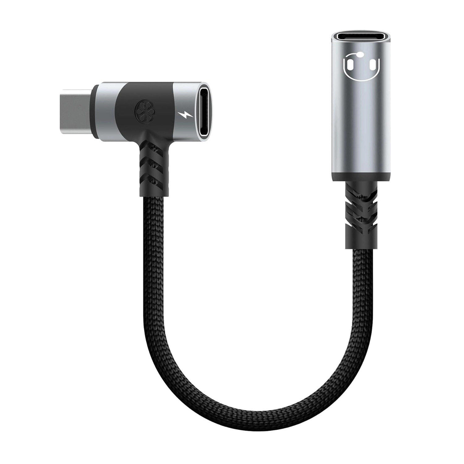 Forzacase iPhone iPad Macbook Android ile uyumlu 2in1 Type-C Şarj + Kulaklık Çevirici Adaptör 60W - FC1182