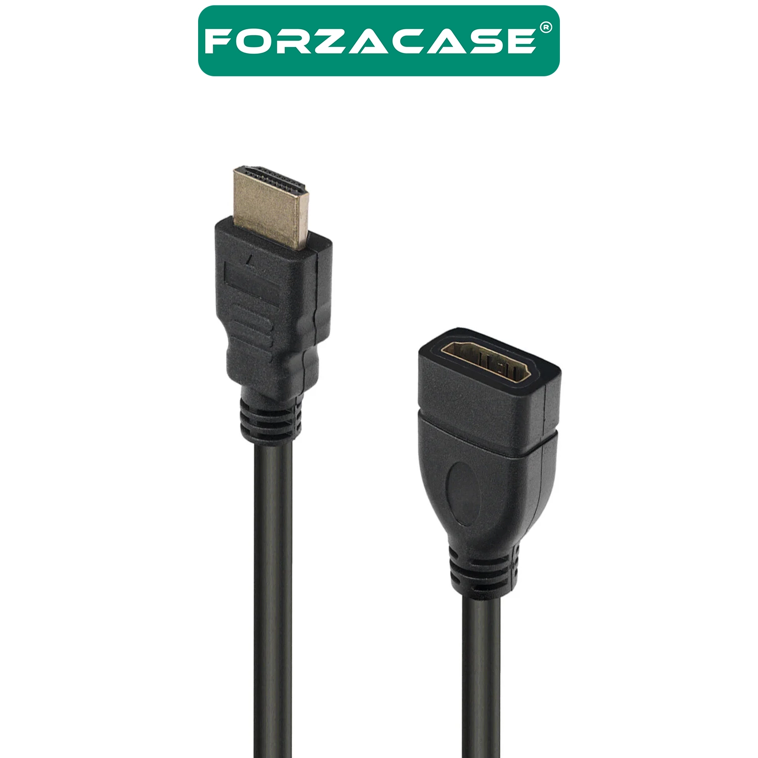 Forzacase HD 1080p TV PC Projeksiyon Uyumlu Hdmi Uzatma Kablosu Dişi Erkek 2 Metre - FC1188