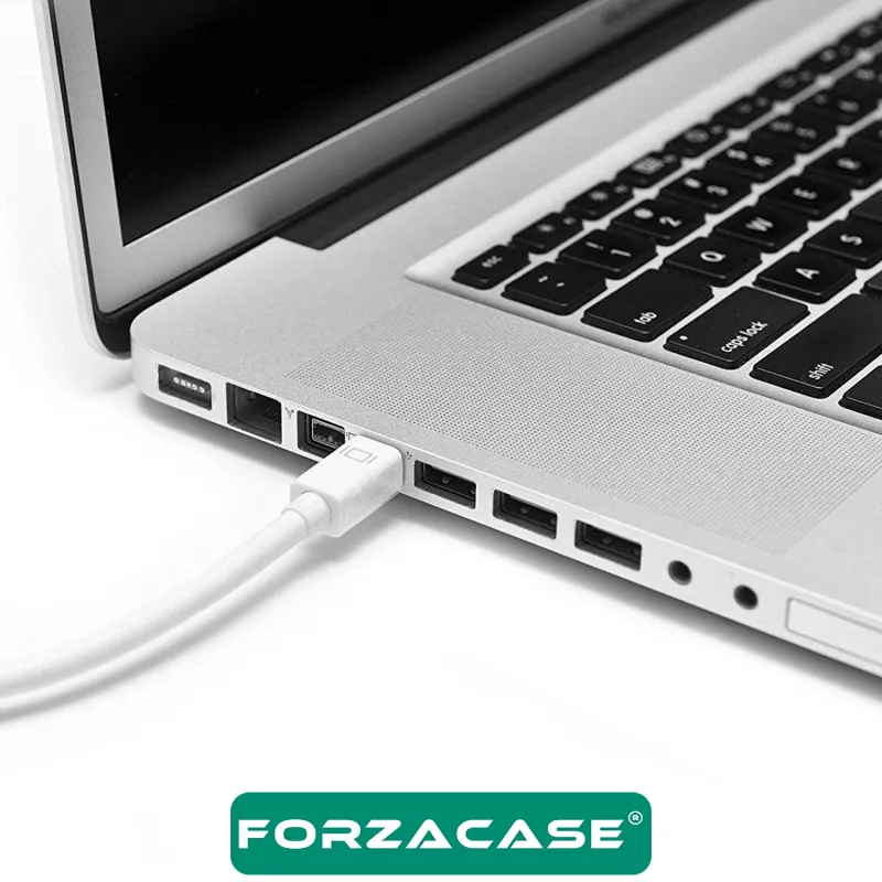 Forzacase 4K HD Mini DisplayPort to HDMI Dönüştürücü Adaptör Kablo 30 cm - FC1190