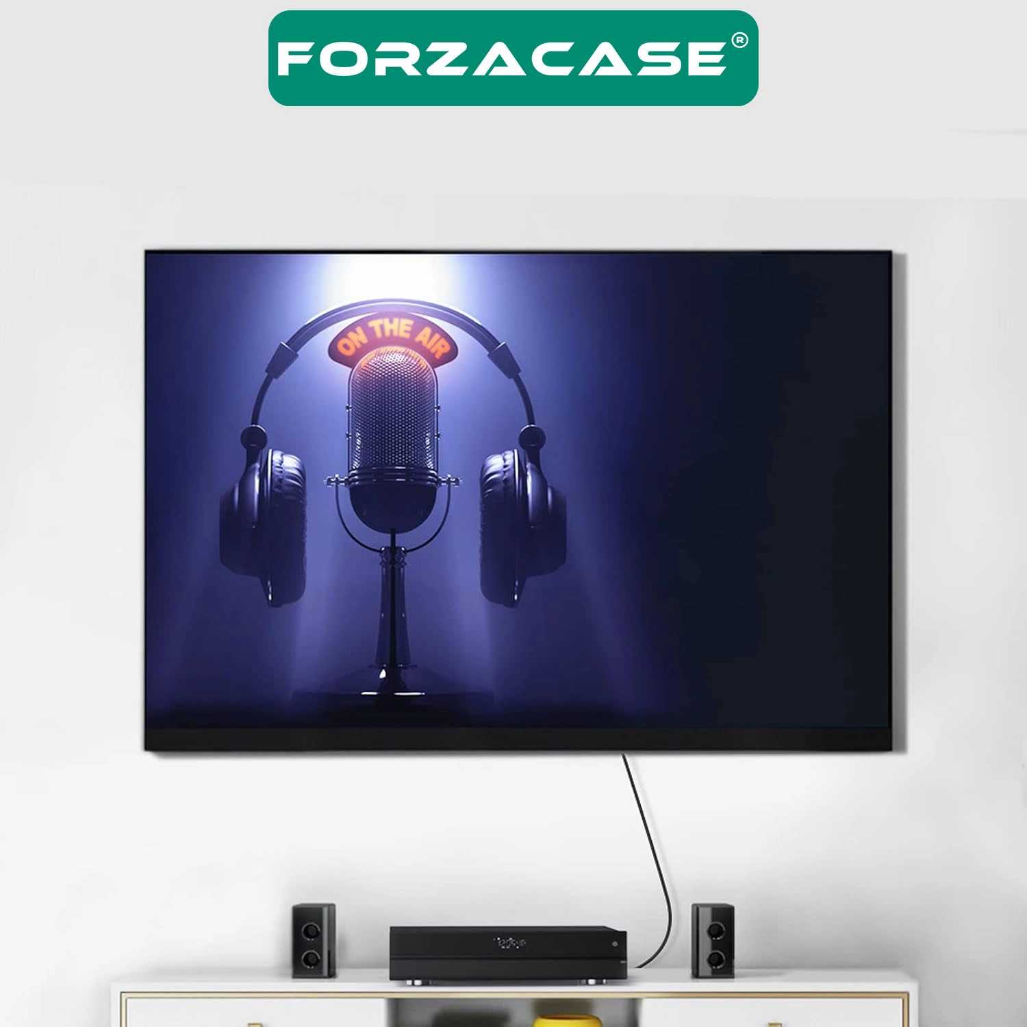 Forzacase TV Soundbar uyumlu Dijital Optik Ses Kablosu Toslink Fiber Optik Kablo 1 metre - FC1192