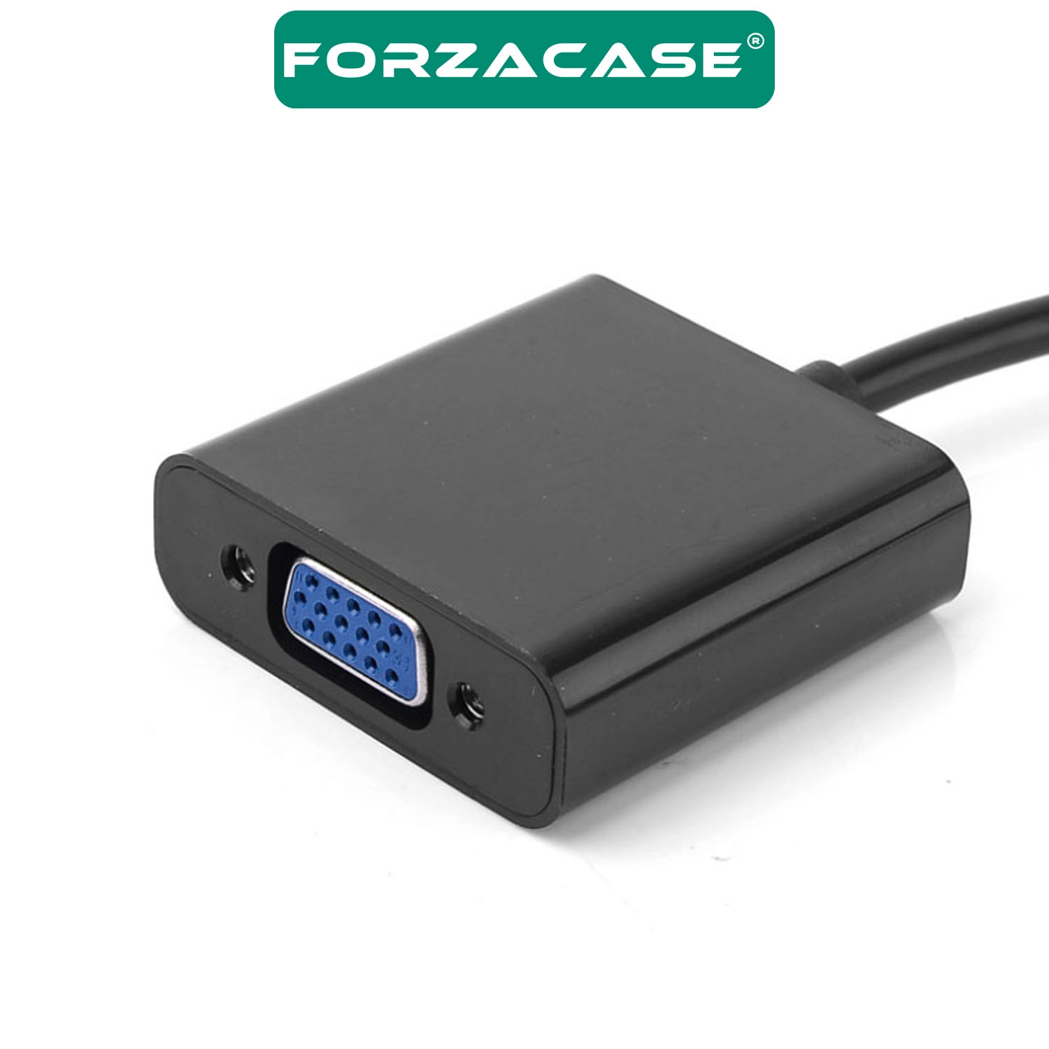 Forzacase DisplayPort (DP) to VGA Adaptör Çevirici DP Erkek - VGA Dişi Görüntü Aktarıcı - FC1202
