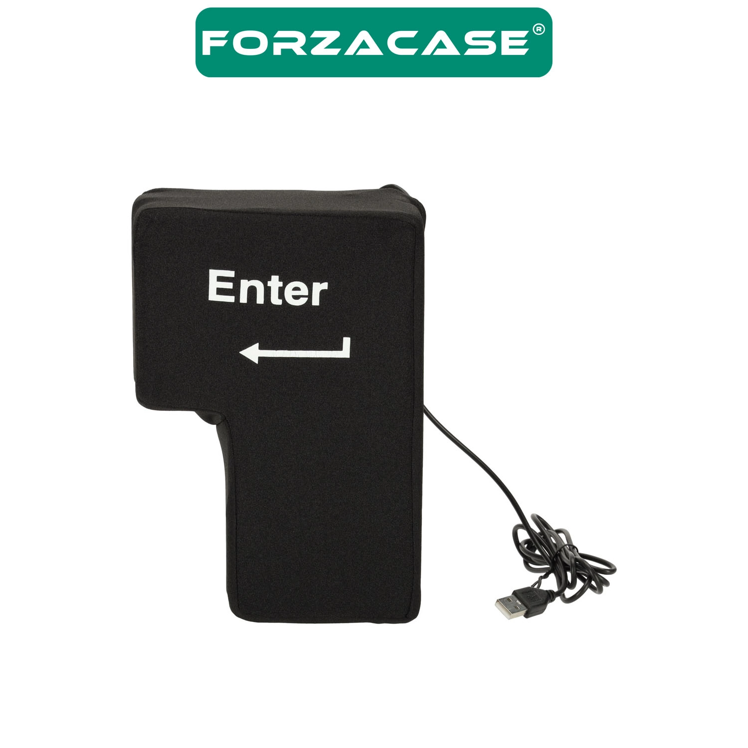 Forzacase USB Büyük Enter Tuşu Yastık Eğlenceli Ofis Gadget Stres Azaltıcı Masaüstü Tuş - FC1205