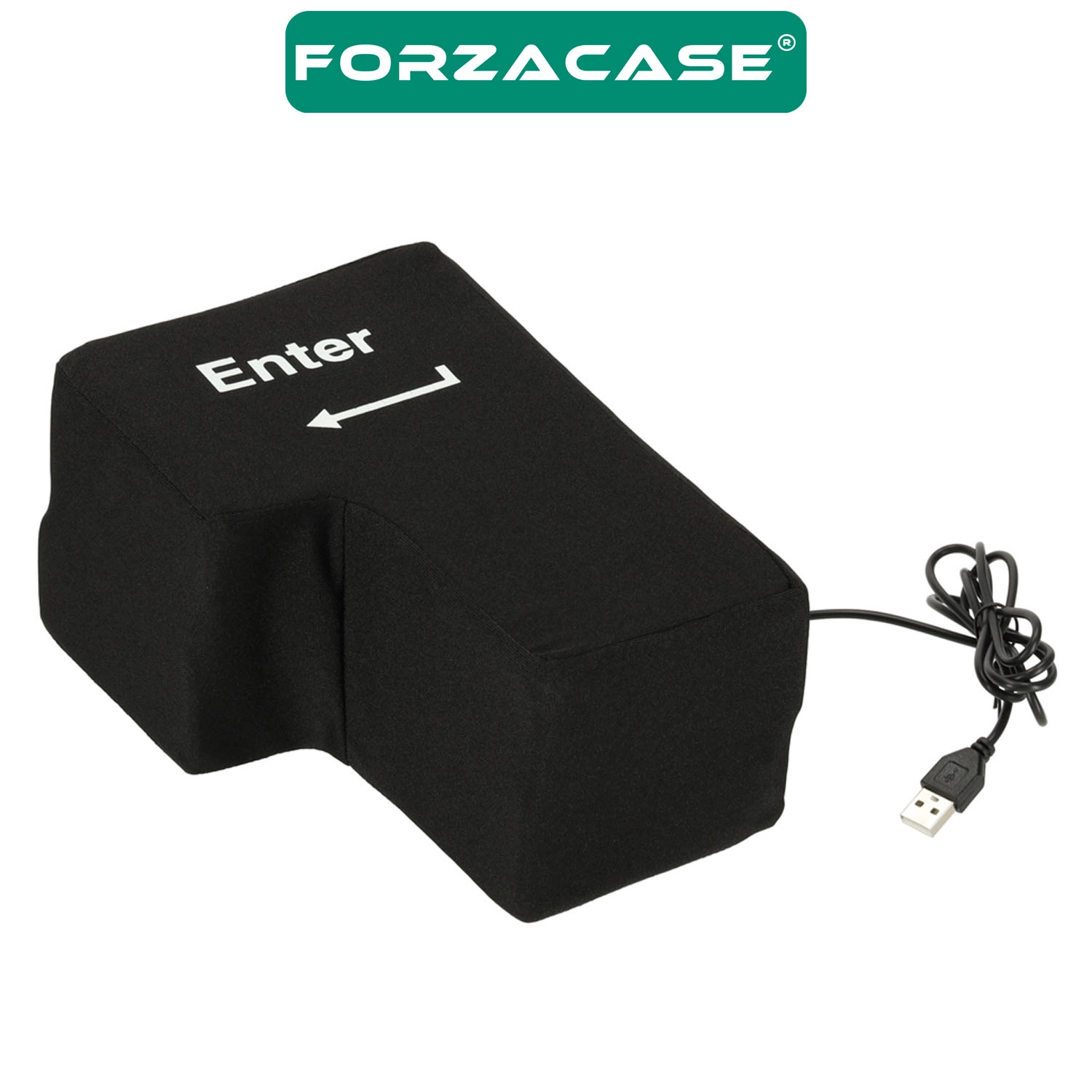 Forzacase USB Büyük Enter Tuşu Yastık Eğlenceli Ofis Gadget Stres Azaltıcı Masaüstü Tuş - FC1205