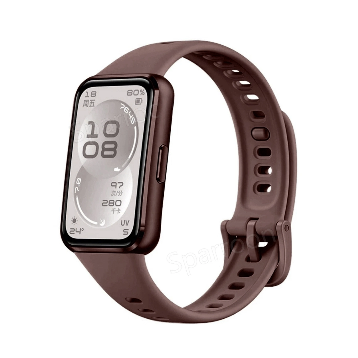 Forzacase Huawei Band 11 / 11 Pro ile uyumlu Tokalı Silikon Kordon Kayış - FC1212