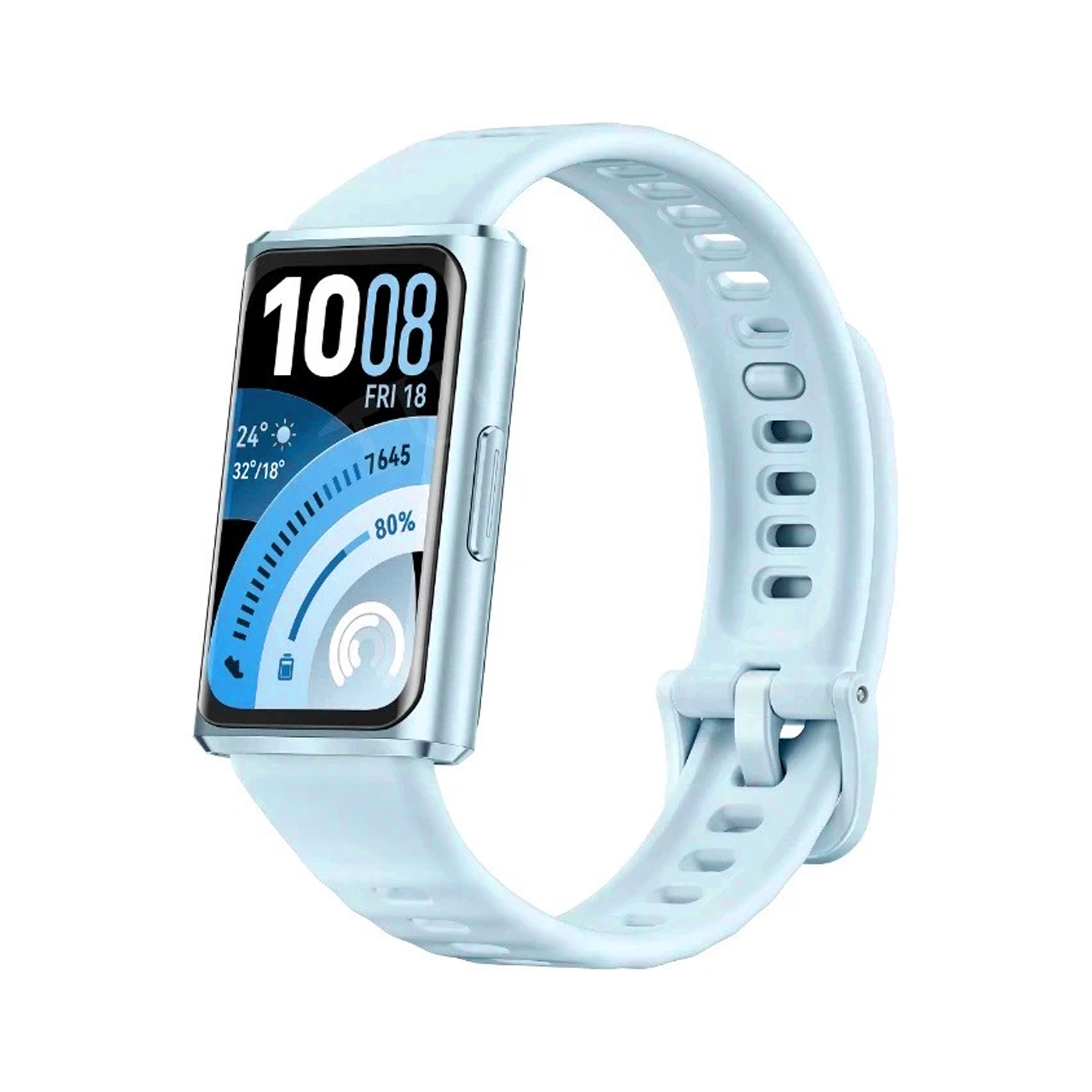 Forzacase Huawei Band 11 / 11 Pro ile uyumlu Tokalı Silikon Kordon Kayış - FC1212