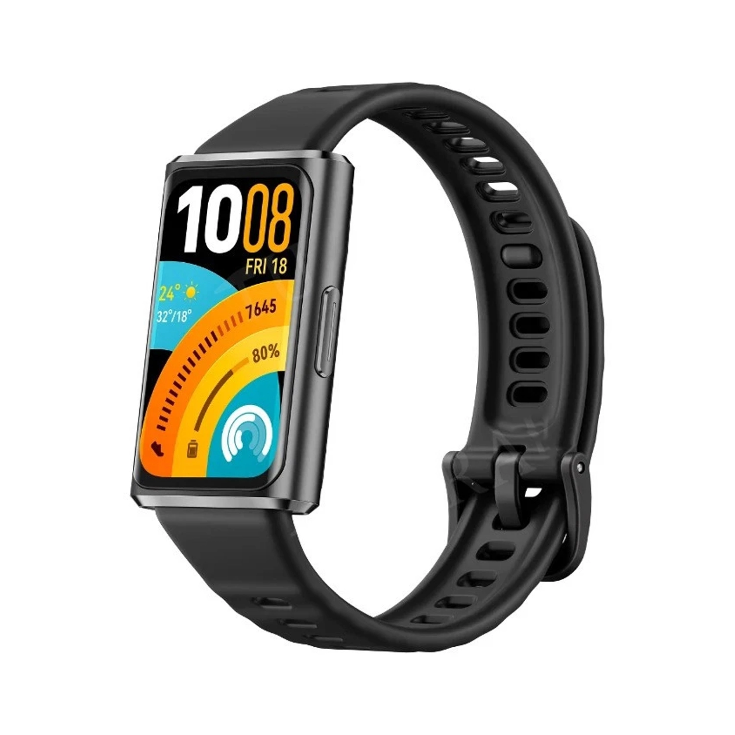 Forzacase Huawei Band 11 / 11 Pro ile uyumlu Tokalı Silikon Kordon Kayış - FC1212