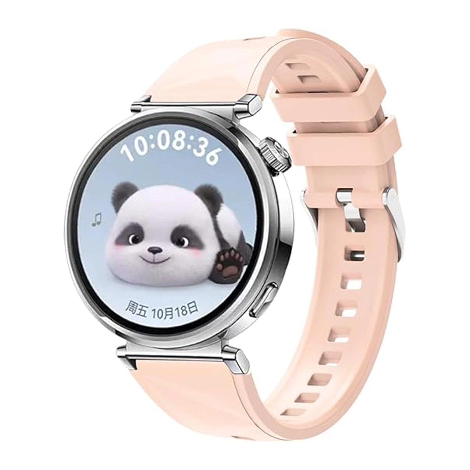Forzacase Huawei Watch GT5 Pro 42mm ile uyumlu Tokalı Silikon Kordon Kayış - FC1215