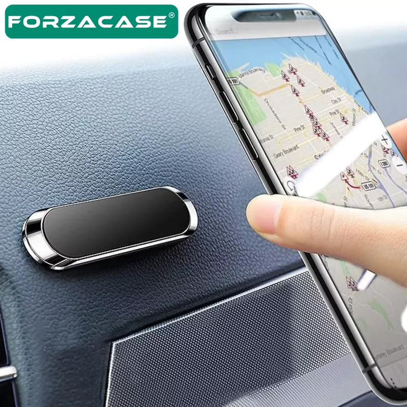 Forzacase Güçlendirilmiş Mıknatıslı Yapışkanlı Ev Ofis Masa Mutfak Araç İçi Telefon Tutucu - FC1221