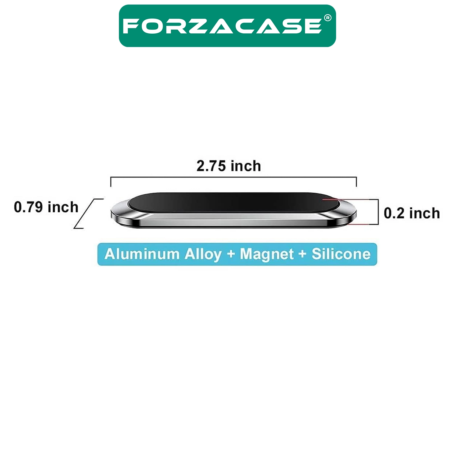 Forzacase Güçlendirilmiş Mıknatıslı Yapışkanlı Ev Ofis Masa Mutfak Araç İçi Telefon Tutucu - FC1221