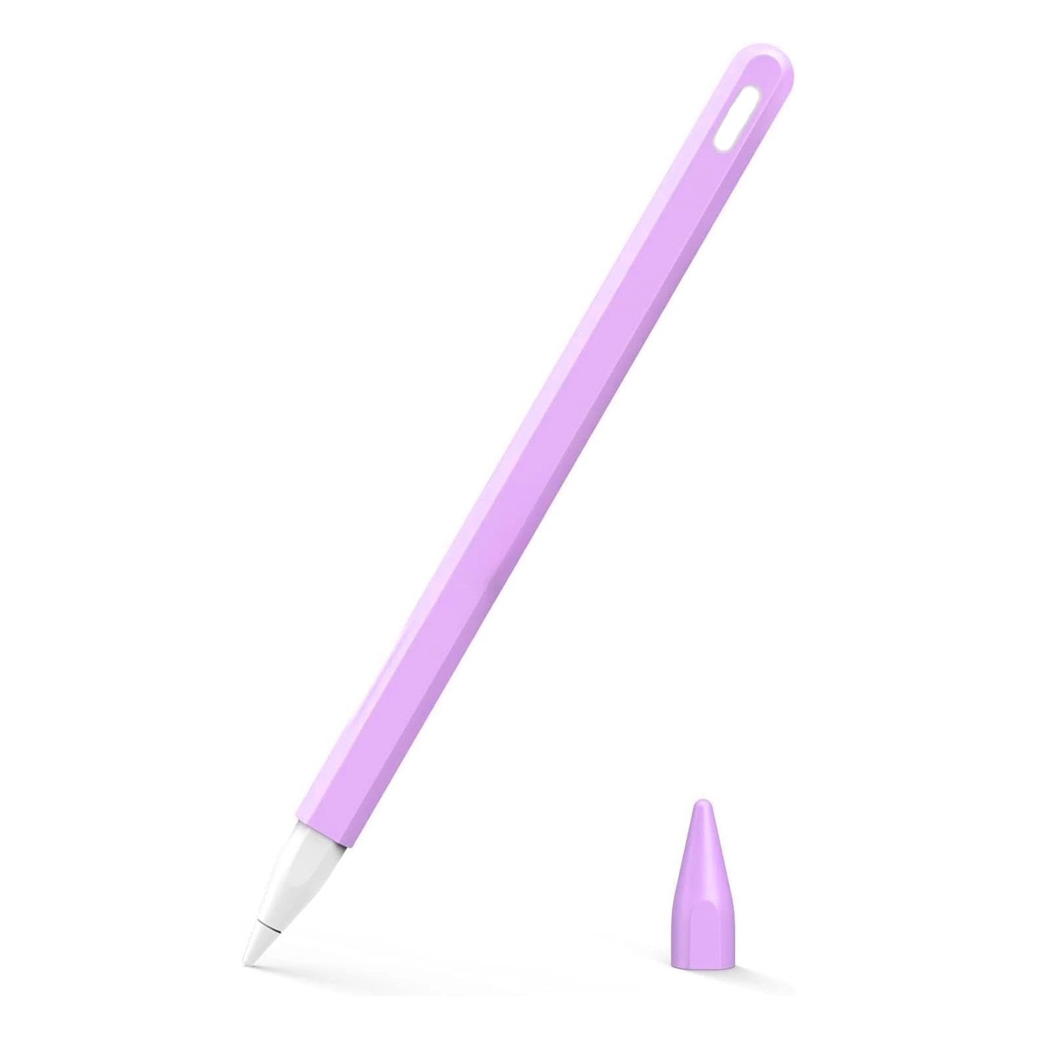 Forzacase Apple Pencil (2. nesil) ile uyumlu Manyetik Şarj Destekli İnce Ergonomik Kaymaz Koruyucu Kalem Kılıf - FC1232