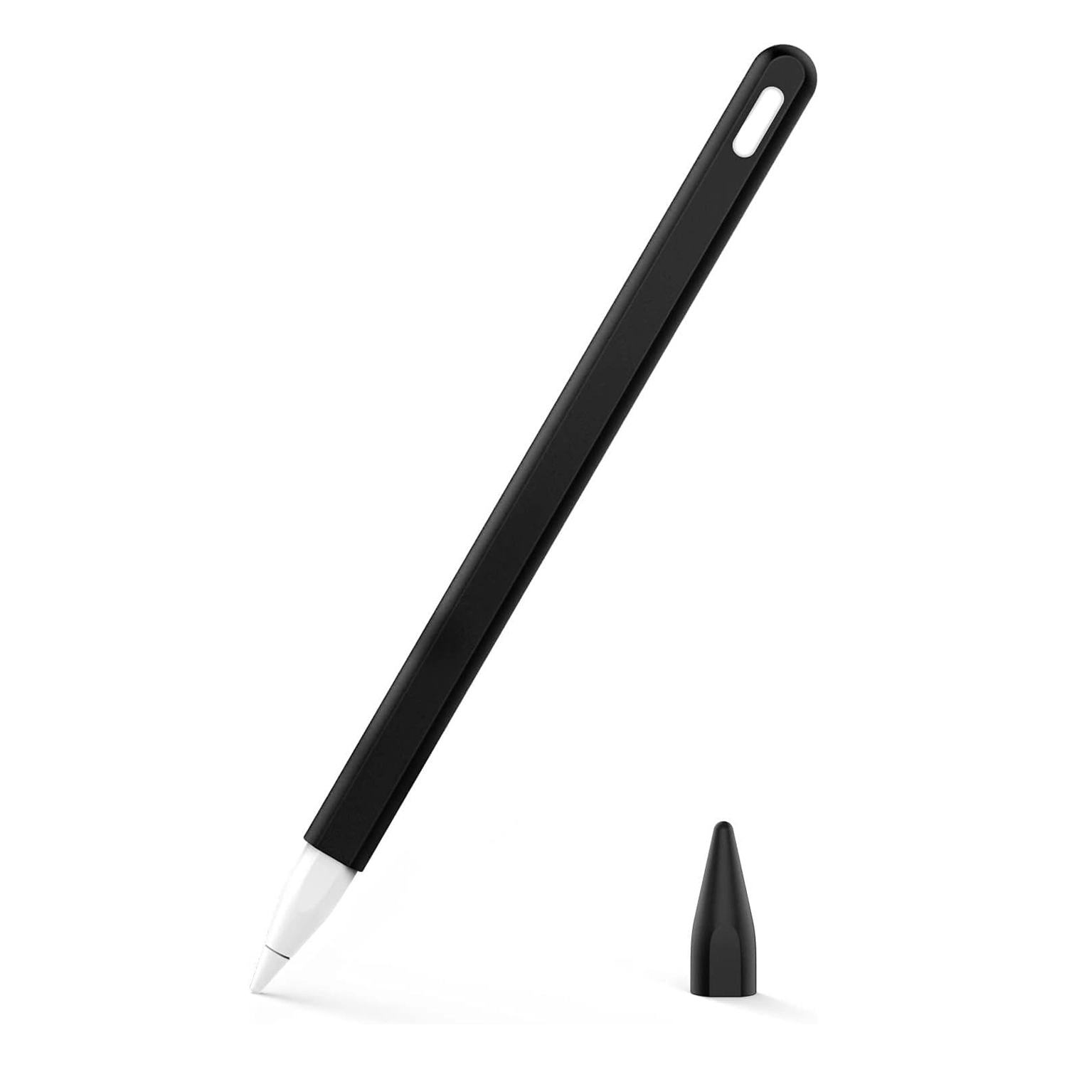 Forzacase Apple Pencil (2. nesil) ile uyumlu Manyetik Şarj Destekli İnce Ergonomik Kaymaz Koruyucu Kalem Kılıf - FC1232