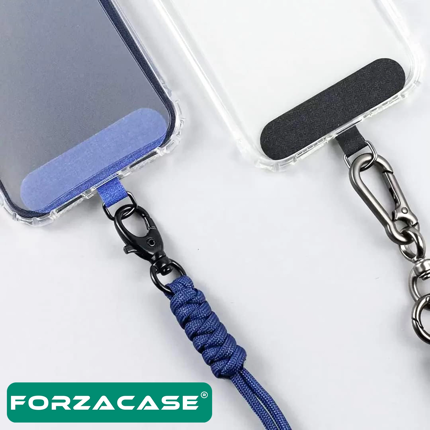 Forzacase 360 Döner Başlıklı Telefon İp Askılıklar için Kılıf İçi Telefon Zinciri Sabitleme Aparatı Askı Pedi - FC1238