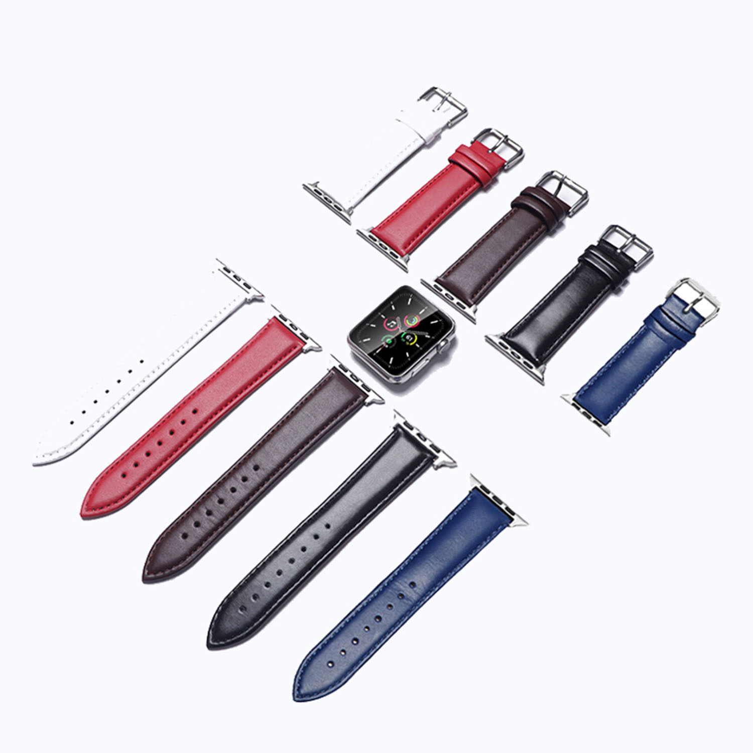 Forzacase Apple Watch Ultra 2 49mm için Deri Kordon Kayış - FC125