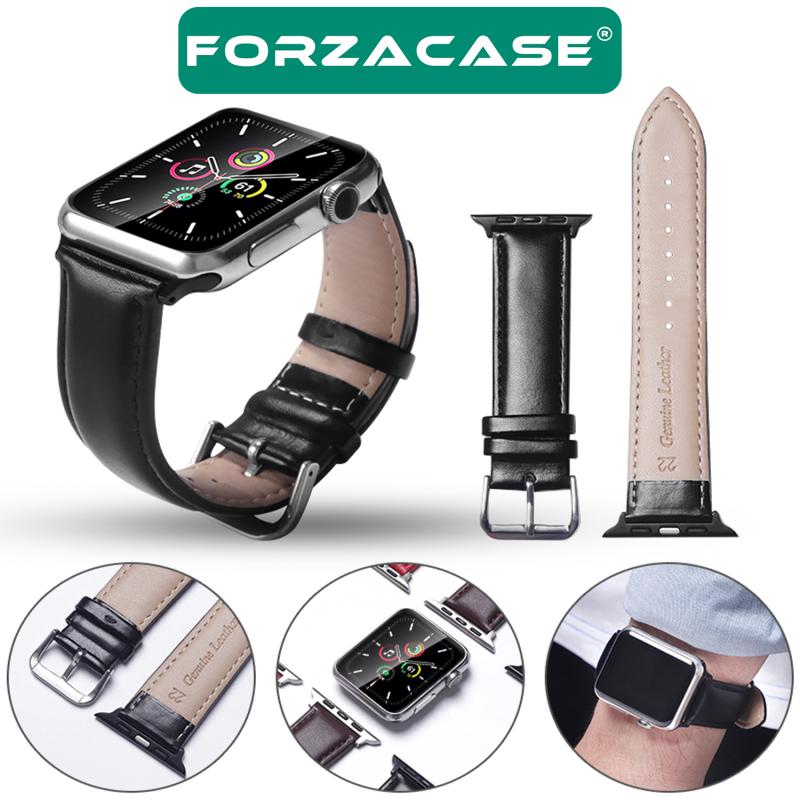 Forzacase Apple Watch Ultra 2 49mm için Deri Kordon Kayış - FC125