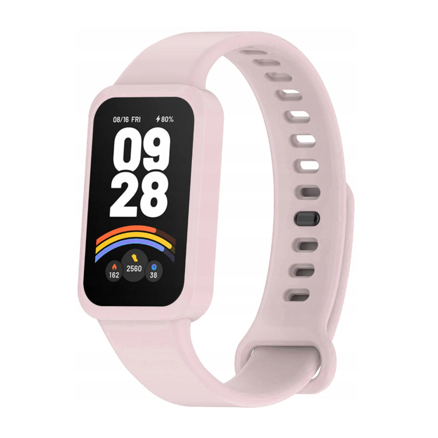 Forzacase Xiaomi Redmi Band 3 ile uyumlu Silikon Kordon Kayış - FC1252