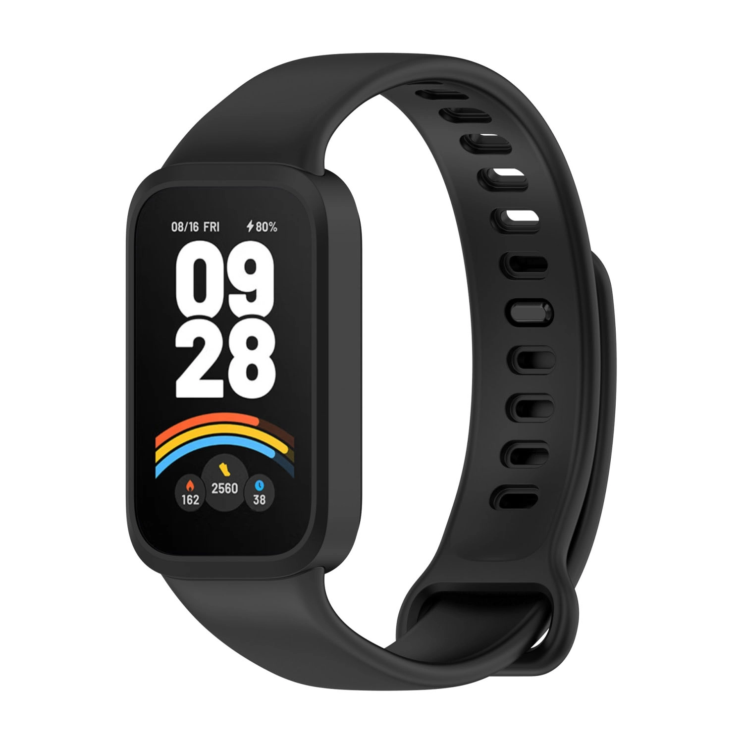 Forzacase Xiaomi Redmi Band 3 ile uyumlu Silikon Kordon Kayış - FC1252