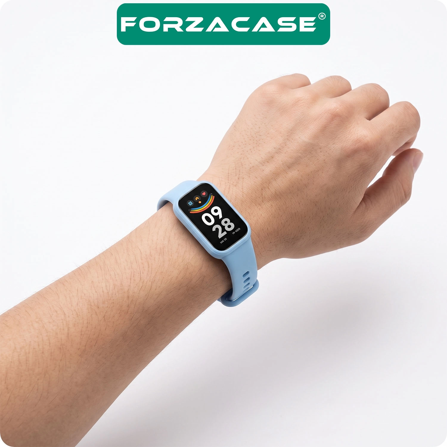 Forzacase Xiaomi Redmi Band 3 ile uyumlu Silikon Kordon Kayış - FC1252