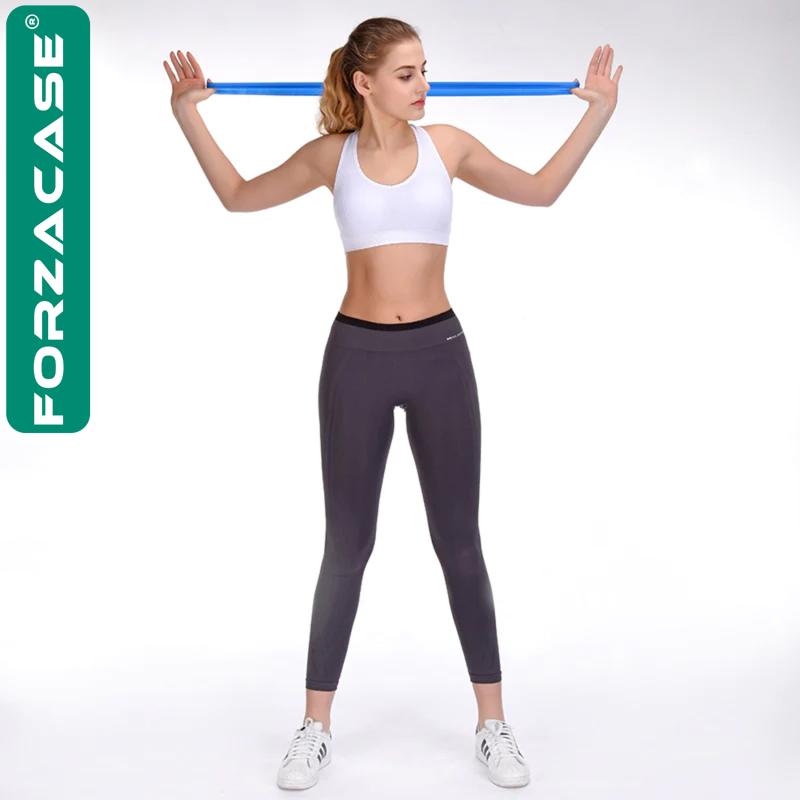 Forzacase Aerobik Bant 5’li Pilates Yoga Bandı Plates Direnç Kemeri  - FC129