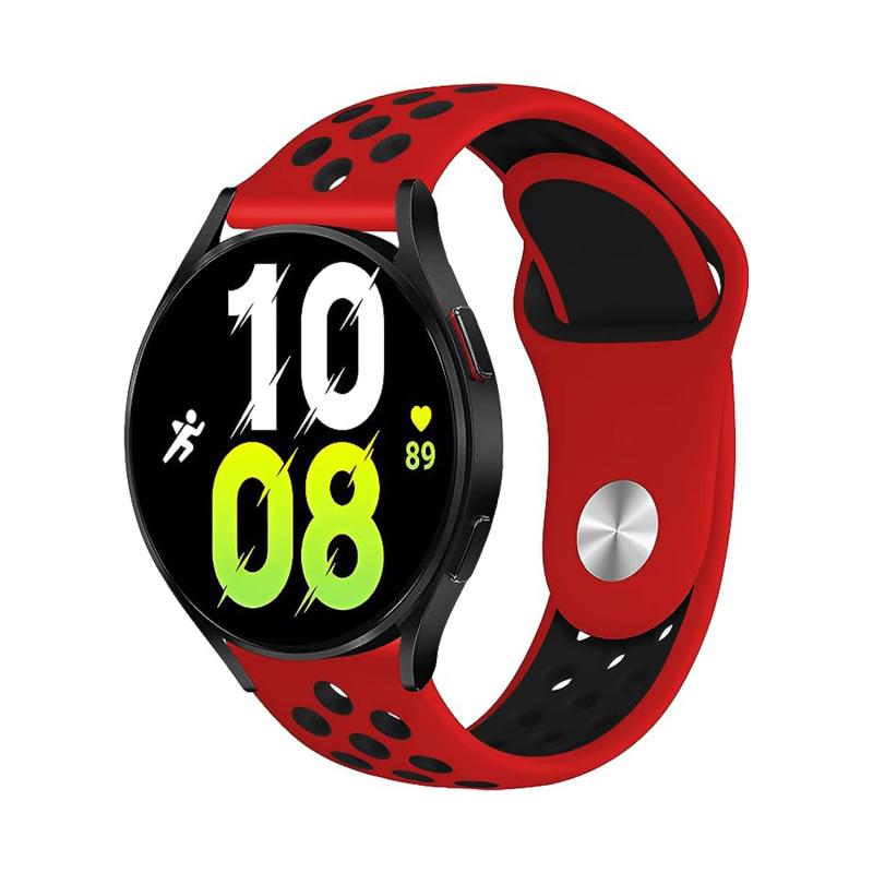 Forzacase Huawei Watch 3 / 3 Pro uyumlu Delikli Silikon Kordon Kayış - FC137
