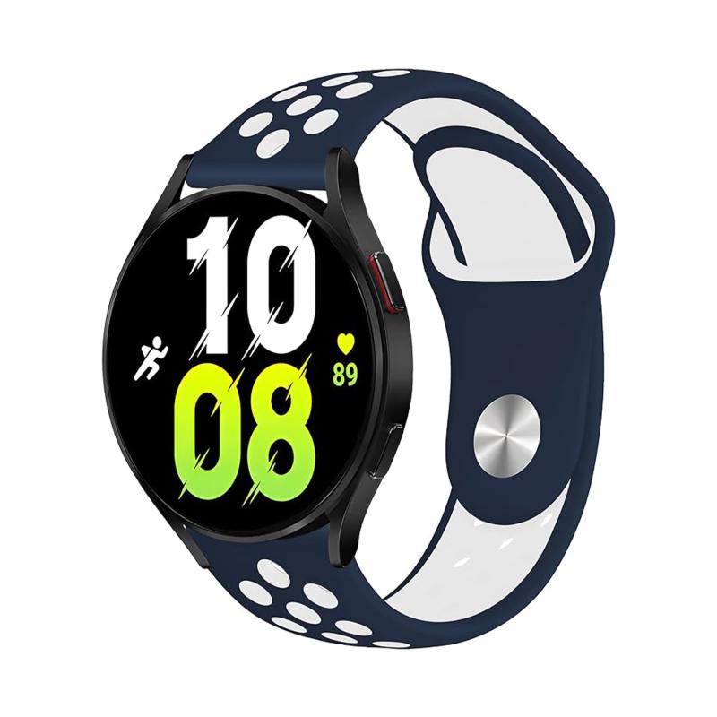Forzacase Huawei Watch 4 / 4 Pro uyumlu Delikli Silikon Kordon Kayış - FC137