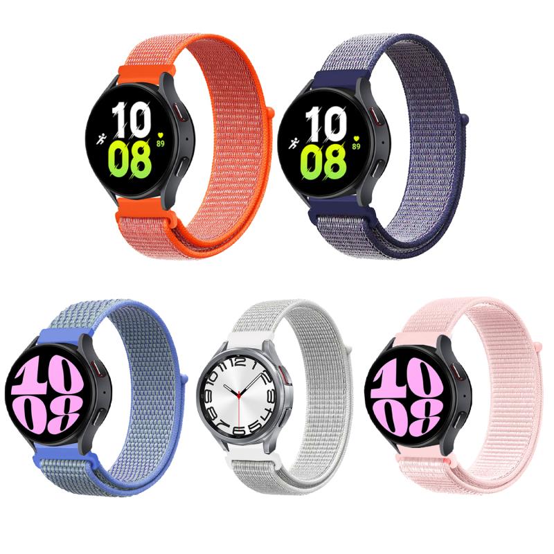 Forzacase Realme Watch 36 mm / Realme Watch S için Esnek Hasır Örgü Kordon Kayış - FC139
