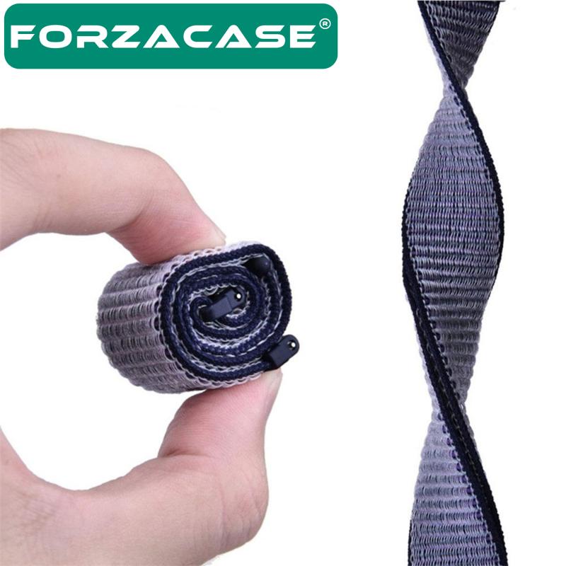 Forzacase Huawei Watch GT 4 46mm için Esnek Hasır Örgü Kordon Kayış - FC139
