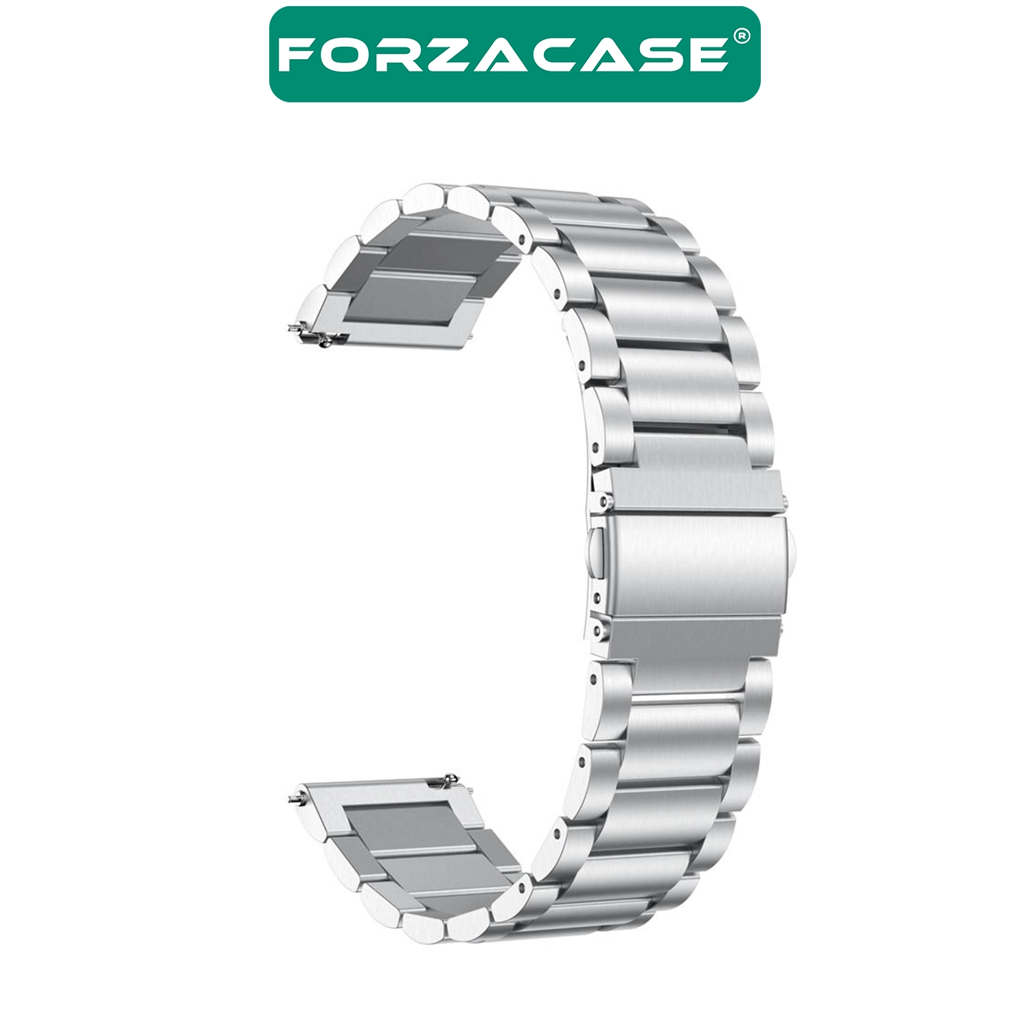 Forzacase Huawei Watch Buds 2 ile uyumlu Paslanmaz Çelik Kordon Kayış - FC141