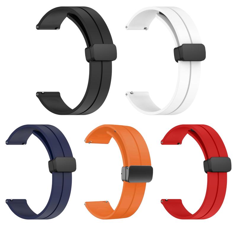 Forzacase Honor Watch ES uyumlu Manyetik Tokalı Silikon Kordon Kayış - FC145