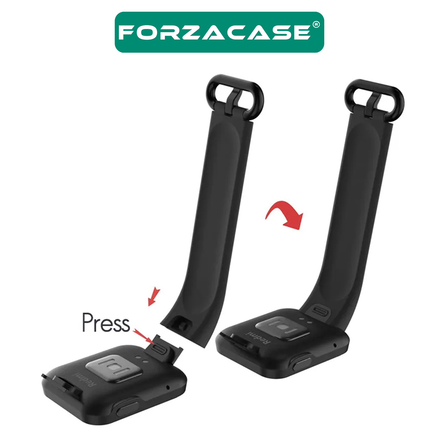 Forzacase Xiaomi Redmi Watch 2 Lite için Silikon Kordon Kayış - FC148